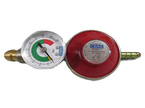 Propane gas regulator with - gas,